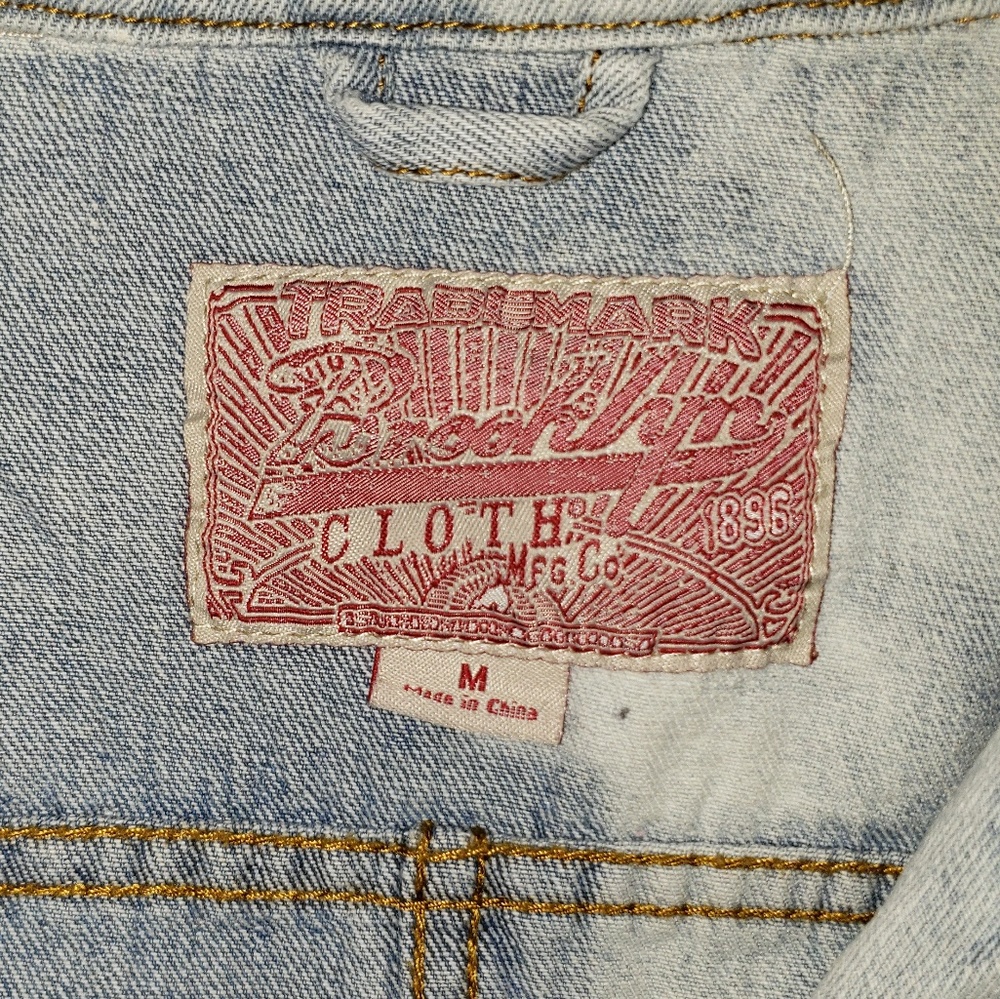 Lighty Distressed Denim Jacket - Picture 2 of 3